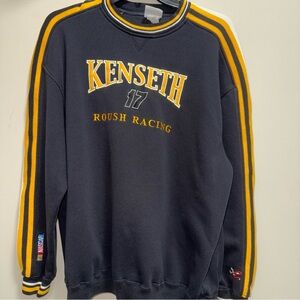 Vintage Matt Kenseth NASCAR Sweatshirt XL Black